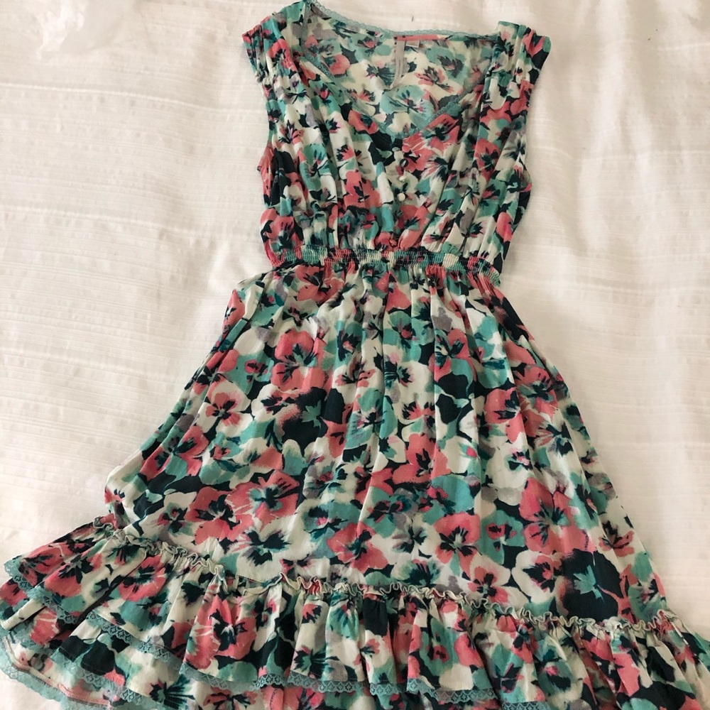 Lauren Conrad Dress Floral SIZE 12